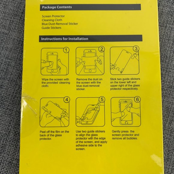 New! JETech Tempered Glass Screen Protector Tailor Made for‎ Smartphone - Picture 4 of 10